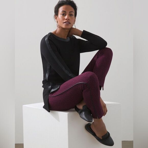 Chico’s So slimming Juliet 360 Pull-On Ankle Pants size 4 - Picture 3 of 15